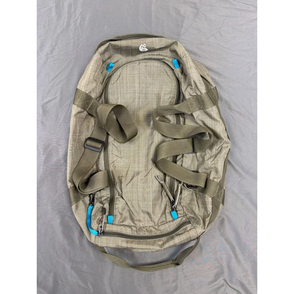 Mountain Hardwear Lightweight Expedition 30L Duffel Bag Olive Green Packable